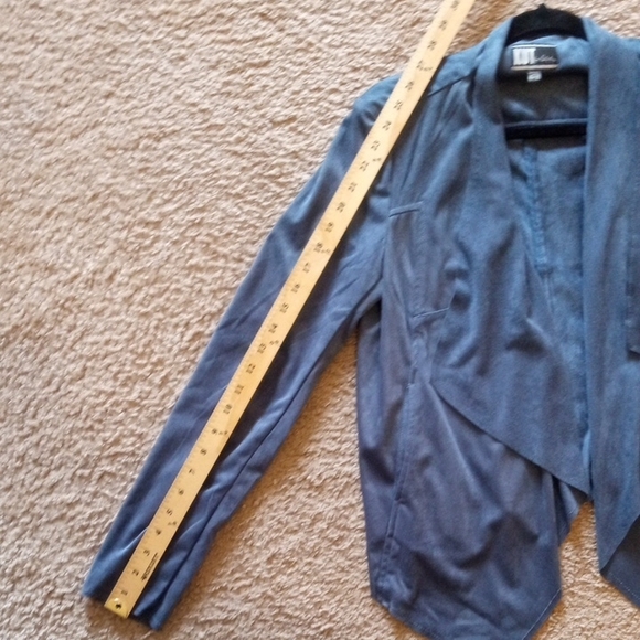 Kut from the Kloth Blue Blazer Jacket - Picture 8 of 10